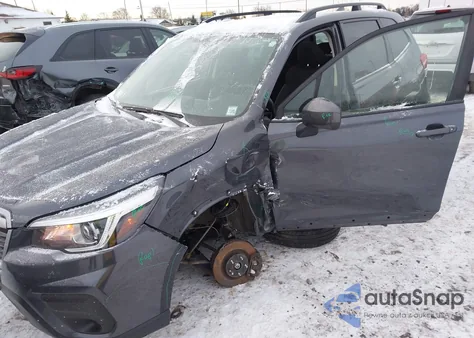 2020 Subaru Forester Premium из США, поврежденный, VIN JF2SKAJC1LH609977